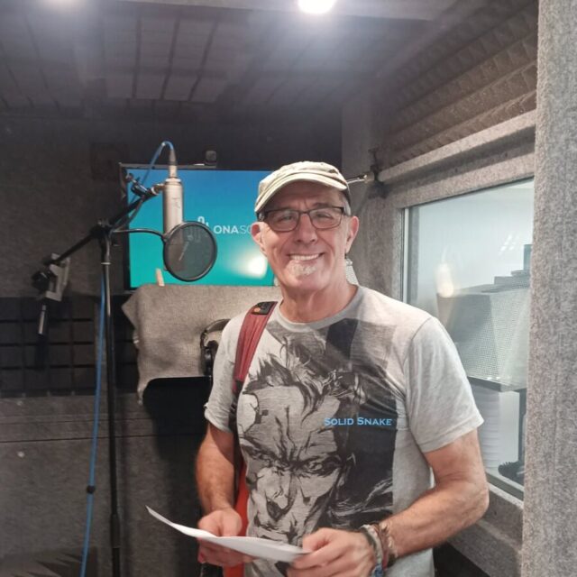 Gravant una audioguia sobre història del bandolerisme amb dues veus incomparables, la masculina cortesia d'Alfons Vallès 🎙️🔊